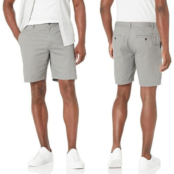 Dockers Big & Tall Men's Grey Waterless Perfect Shorts - Size 50 - NWT - Picture 1 of 6